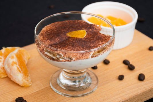 Low-fodmap Rijstwafel Tiramisu