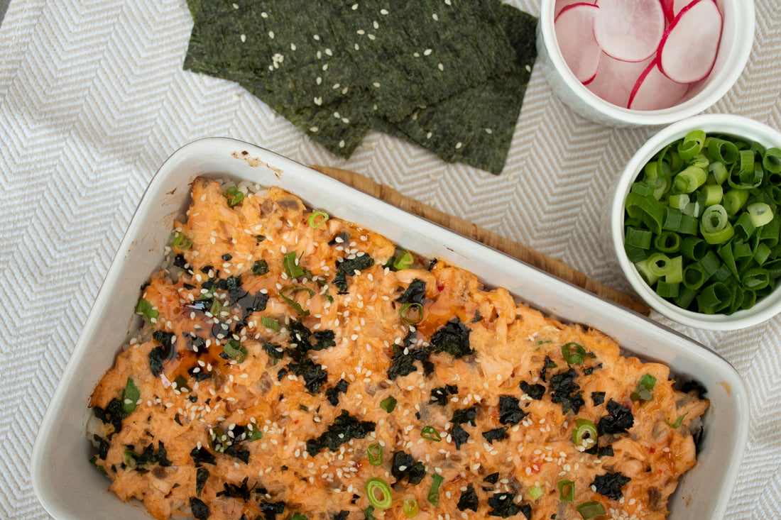 low-fodmap Sushi bake